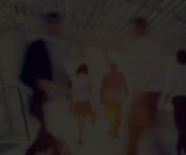 Blurred background of professionals in workplace